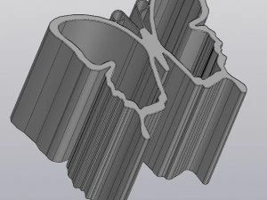 portapenne organizer da scrivania farfalla Modello di stampa 3D