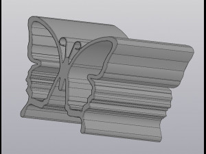 pencil holder desk organizer butterfly Modèles 3D en vedette