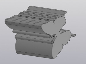pencil holder desk organizer butterfly Modèles 3D en vedette