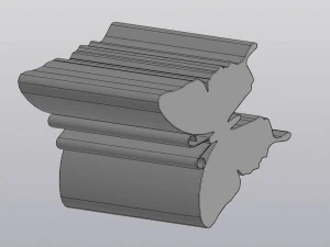 pencil holder desk organizer butterfly 3D Print Model