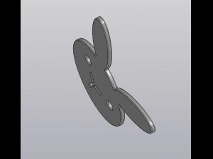 stand under the cup bunny 3D Print Model