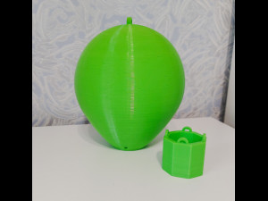 Diy hanging hot air balloon Model do druku 3D