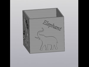 flowerpot africa 3D Принт Модель