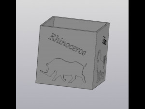flowerpot africa 3D Принт Модель