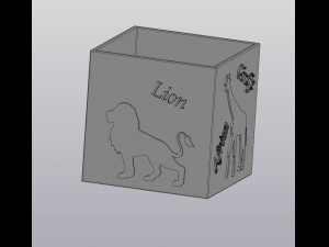 flowerpot africa 3D Принт Модель
