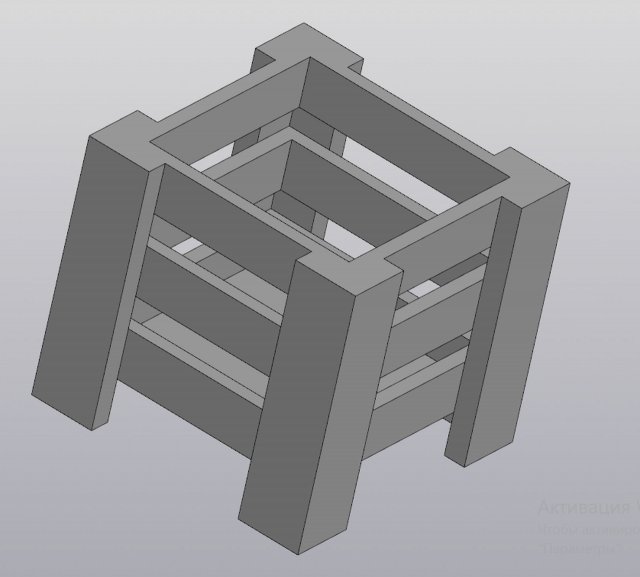 flowerpot planter box Modello di stampa 3D .c4d .max .obj .3ds .fbx .stl .blend 
