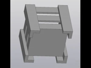 bloempot plantenbak 3D printmodel