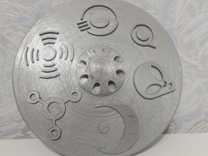 Hanging ufo home decor Model Cetak 3D