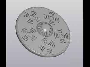 Hanging ufo home decor Model Cetak 3D