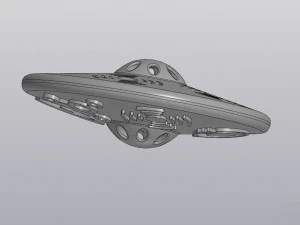 Hanging ufo home decor 3D Print Model