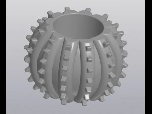 cactus en pot de fleurs Modèles 3D en vedette