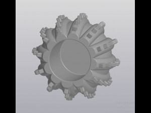 flowerpot cactus Model Cetak 3D