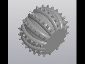 flowerpot cactus Model Cetak 3D
