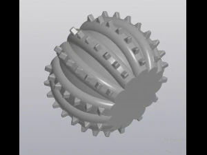 flowerpot cactus 3D Print Model