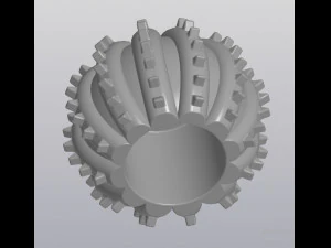 flowerpot cactus 3D Print Model