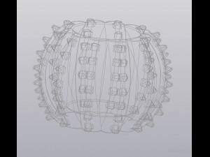 flowerpot cactus Model Cetak 3D