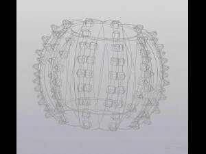 flowerpot cactus 3D Print Model