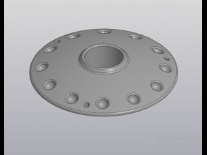 hanging flowerpot ufo 3D Baskı Modeli
