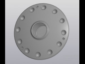 hanging flowerpot ufo 3D Baskı Modeli