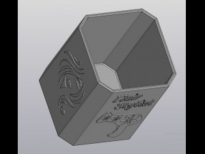 hair stylist - beauty salon - accessories holder Modelo de Impressão 3D