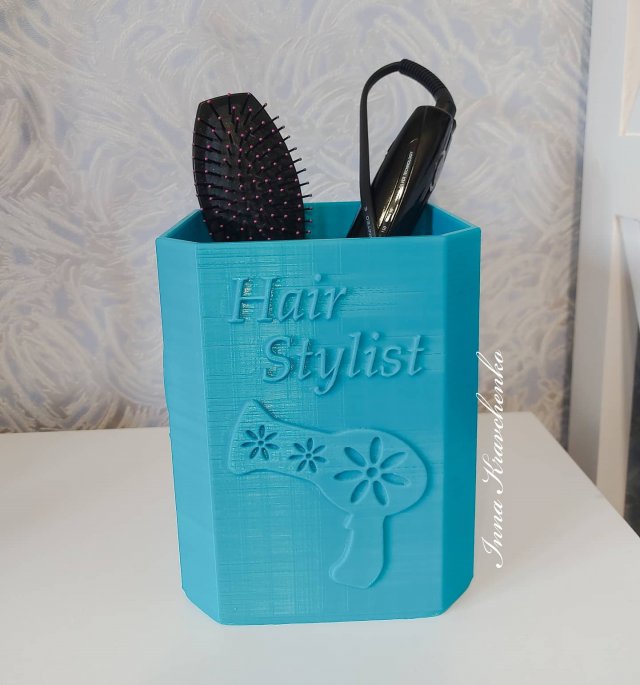 hair stylist - beauty salon - accessories holder Modelo de Impressão 3D .c4d .max .obj .3ds .fbx .stl .blend 