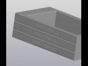 flowerpot botanica book 3D Print Model