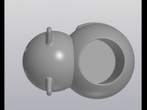 flowerpot cat Modello di stampa 3D