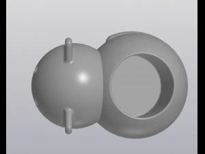 flowerpot cat 3D Print Model