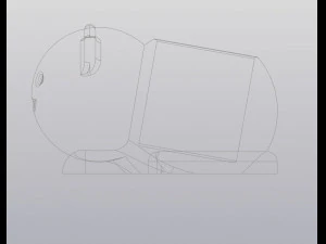 flowerpot cat 3D Print Model