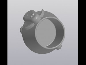 flowerpot crazy sheep Modèles 3D en vedette