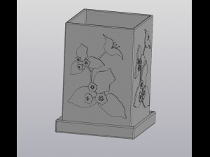 flowerpot bougainvillea 3D प्रिंट मॉडल