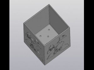 flowerpot bougainvillea 3D Print Model