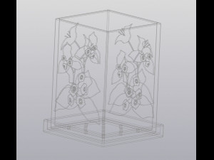 flowerpot bougainvillea 3D Print Model