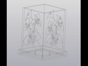 flowerpot bougainvillea 3D Print Model