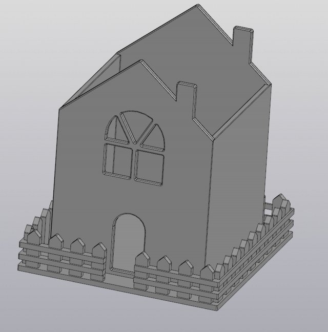 flowerpot home sweet home 3D Print Model .c4d .max .obj .3ds .fbx .stl .blend 