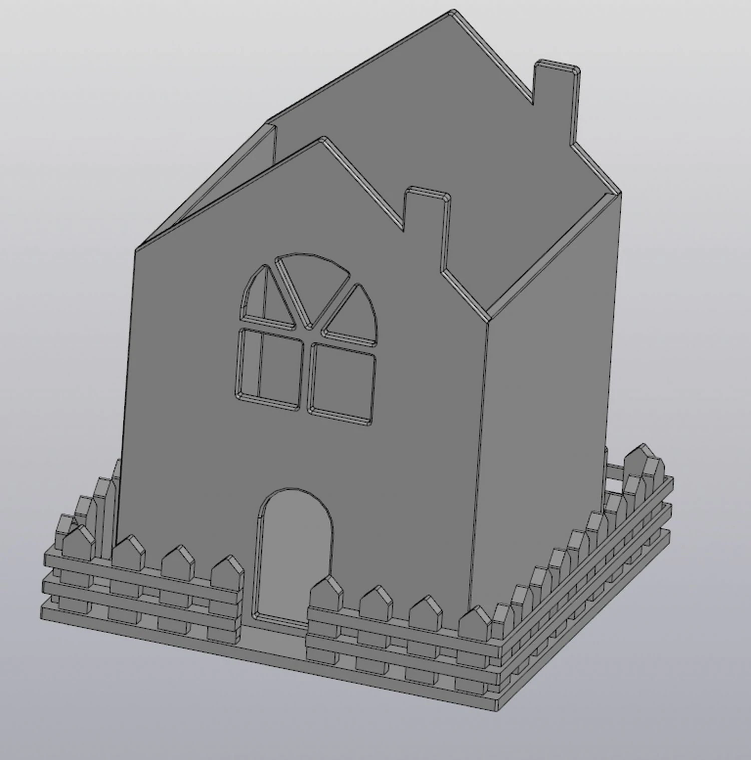flowerpot home sweet home 3D Print Model .c4d .max .obj .3ds .fbx .stl .blend 