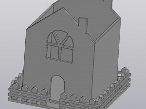 flowerpot home sweet home 3D Print Model