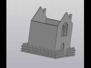 flowerpot home sweet home 3D Print Model