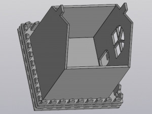 flowerpot home sweet home 3D Print Model