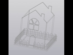 flowerpot home sweet home 3D Print Model