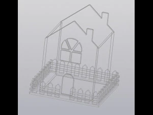 flowerpot home sweet home 3D Print Model