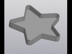 flowerpot star 3D Print Model