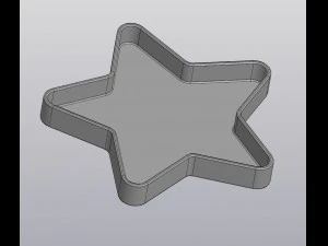 flowerpot star 3D Print Model