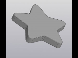 flowerpot star 3D Print Model