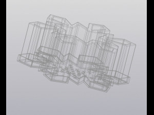 flowerpot snowflake 3D प्रिंट मॉडल