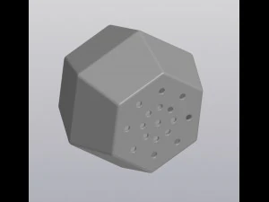 flowerpot geometric body 3D Print Model