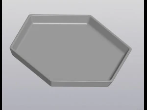 flowerpot geometric body 3D Print Model