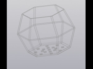 flowerpot geometric body 3D Print Model