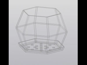 flowerpot geometric body 3D Print Model