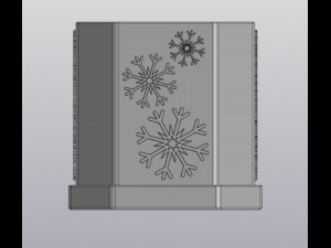 winter planter 3D Baskı Modeli